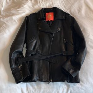 Manoush leather jacket in size FR 38 or US size S or M.